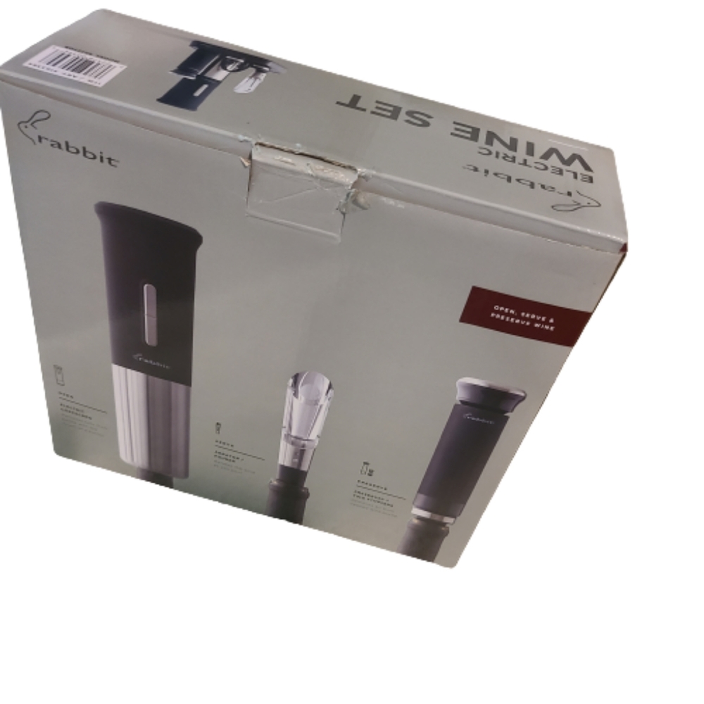 *NWOT Rabbit Electric Wine Set - Picture 2 of 4